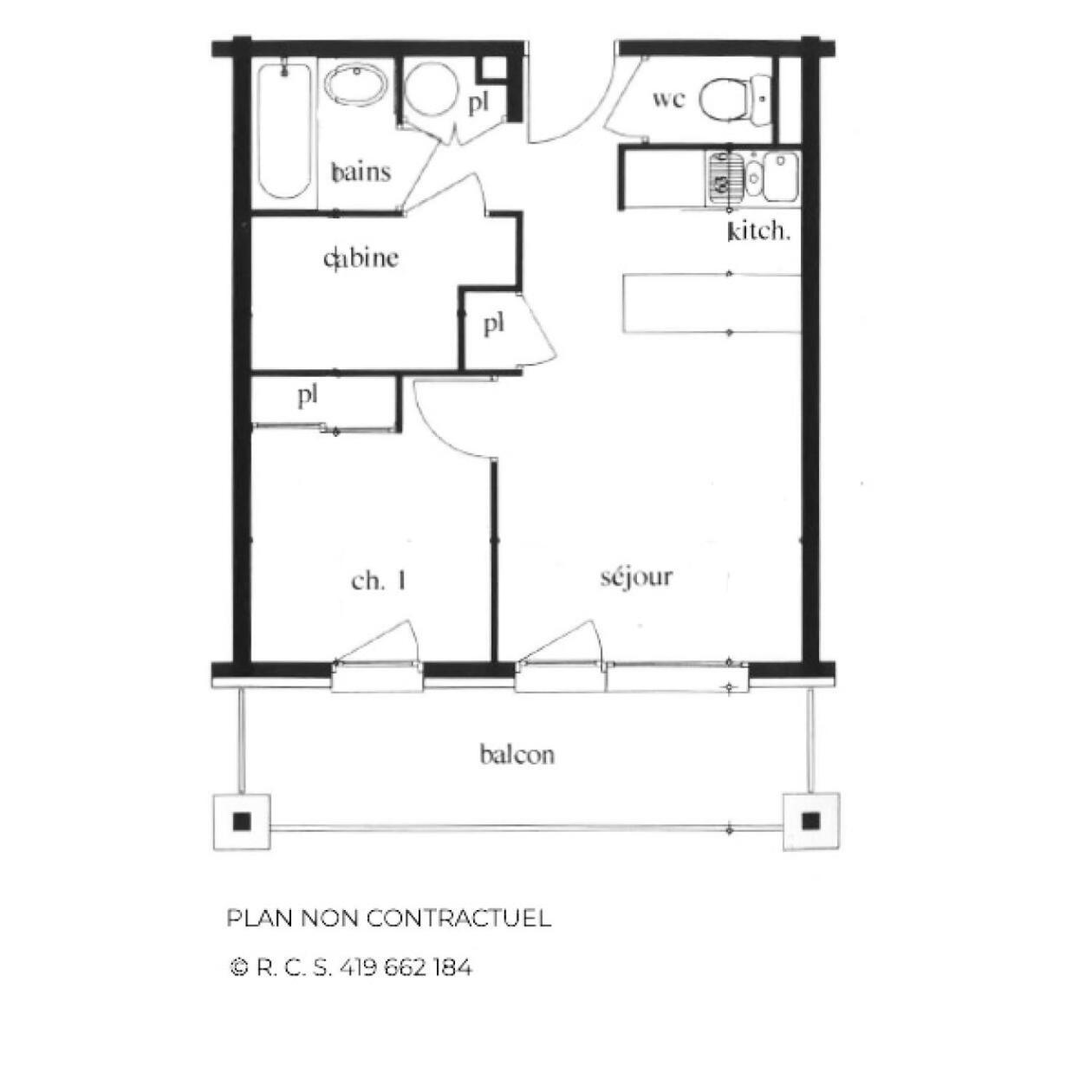 Residence Argentiere - Appartement 2 Pieces Pour 4/6 Personnes Mae-3864 Saint-Martin-de-Belleville Exterior foto